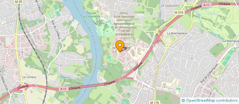 localisation de l'entreprise BYSCO à NANTES