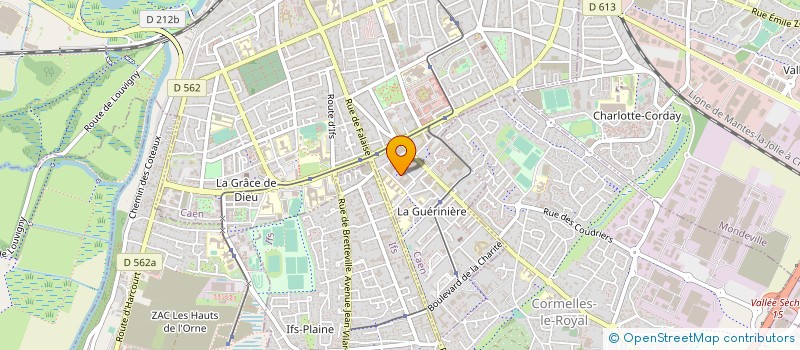 localisation de l'entreprise BYSKILL à CAEN