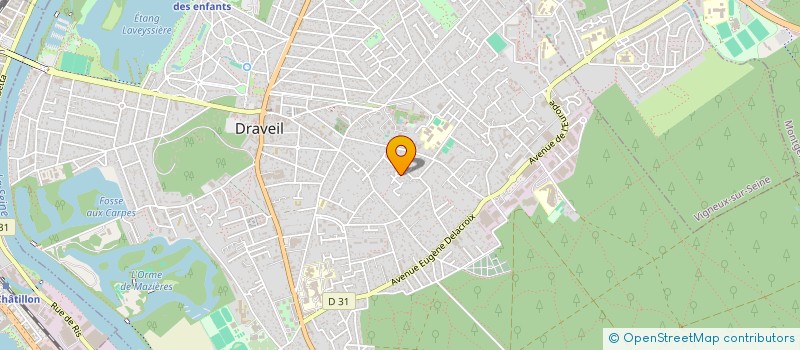 localisation de l'entreprise BYSO à DRAVEIL