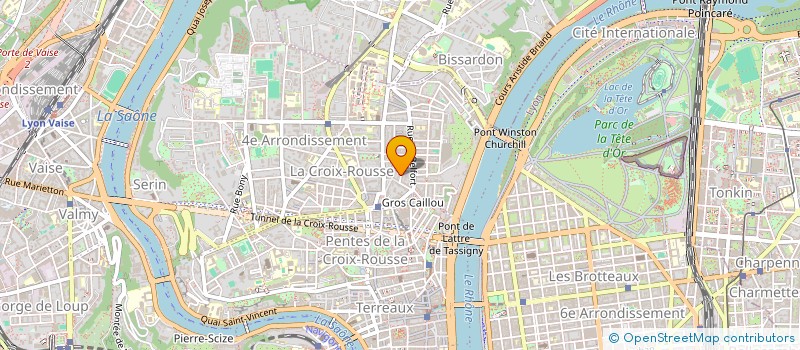 localisation de l'entreprise BYSON ARK  LYON