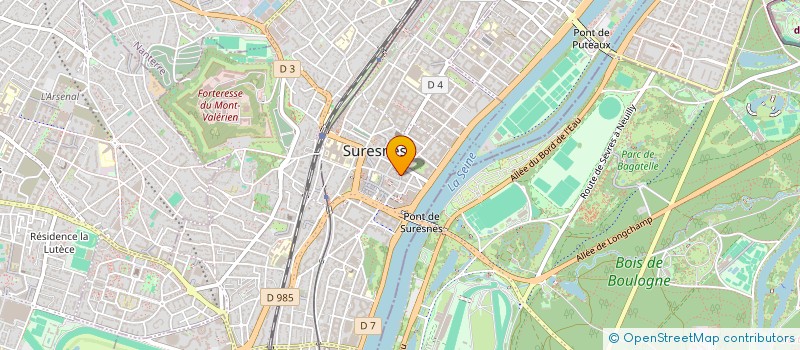 localisation de l'entreprise BYSPO à SURESNES