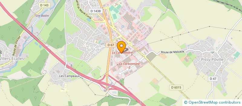 localisation de l'entreprise BYSTORE BARENTIN à BARENTIN