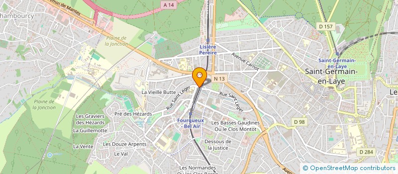 localisation de l'entreprise BYTECRAFT CONSULTING  SAINT-GERMAIN-EN-LAYE