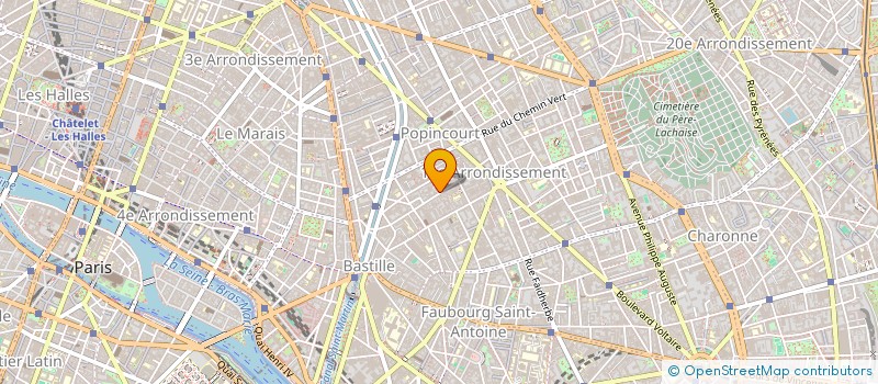 localisation de l'entreprise BYTES à PARIS