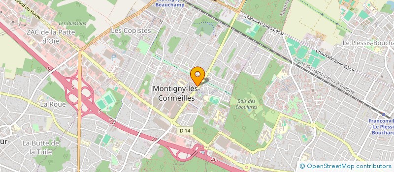 localisation de l'entreprise BYTES BUDDIES  MONTIGNY-LES-CORMEILLES