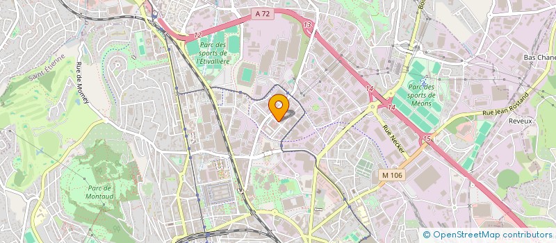 localisation de l'entreprise BYTOP IMMOBILIER  SAINT-ETIENNE