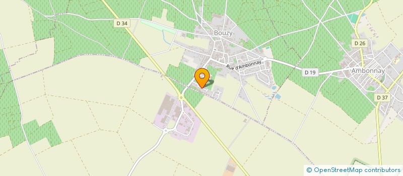 localisation de l'entreprise BYVP  AY-CHAMPAGNE