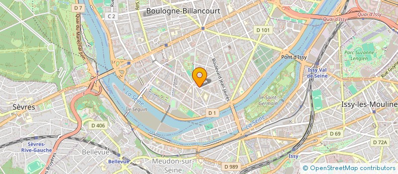 localisation de l'entreprise BYZANCE à BOULOGNE-BILLANCOURT