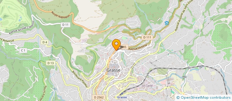 localisation de l'entreprise BYZANCE ET BOSPHORE à GRASSE