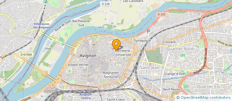 localisation de l'entreprise BYZANEO à AVIGNON