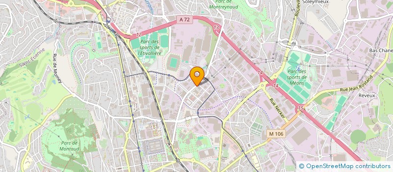 localisation de l'entreprise BYZIS  SAINT-ETIENNE