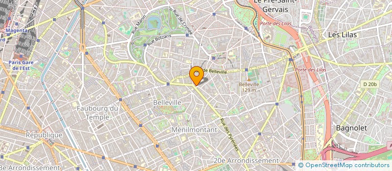 localisation de l'entreprise BZ 75  PARIS