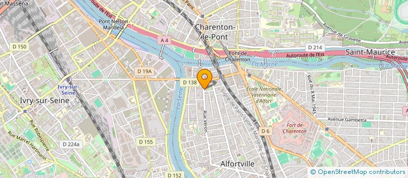 localisation de l'entreprise BZ  ALFORTVILLE