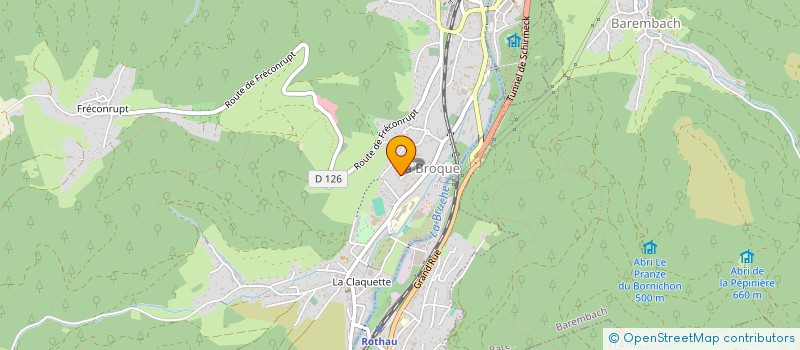 localisation de l'entreprise BZ  LA BROQUE