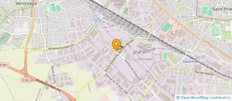 localisation de l'entreprise BZ  SAINT-PRIEST