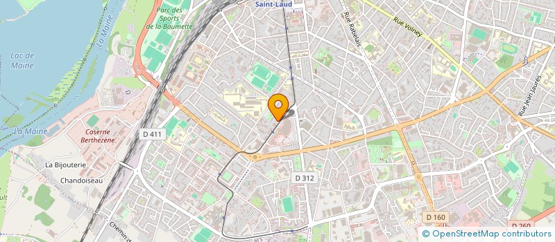 localisation de l'entreprise BZ AUTO à ANGERS