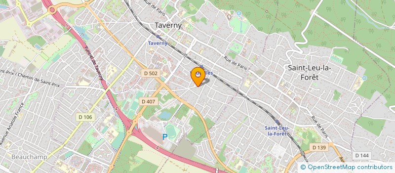 localisation de l'entreprise BZ BATIMENT 95  TAVERNY