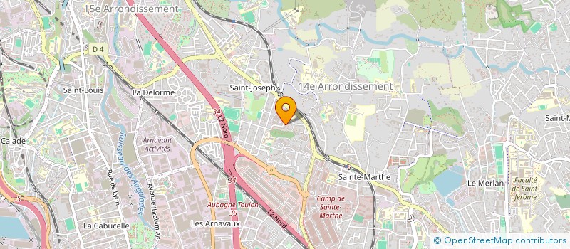 localisation de l'entreprise BZ CAR  MARSEILLE