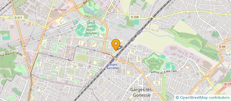 localisation de l'entreprise BZ-ETANCHE  SARCELLES