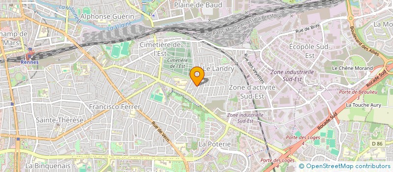 localisation de l'entreprise BZ'IN  RENNES