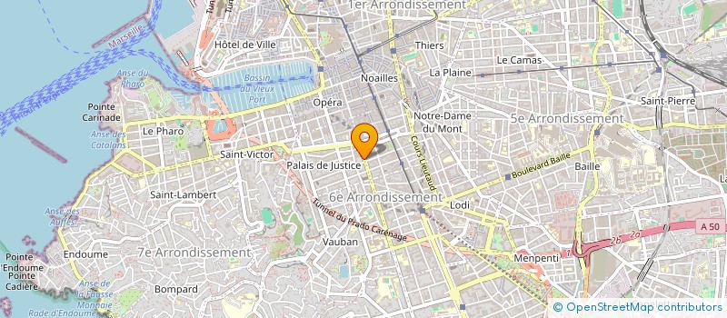 localisation de l'entreprise BZ SECURITE à MARSEILLE