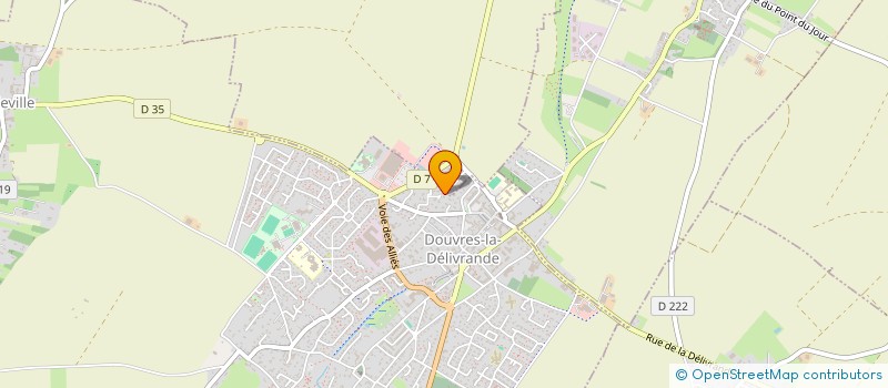 localisation de l'entreprise BZC WATER  DOUVRES-LA-DELIVRANDE