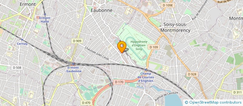 localisation de l'entreprise BZENPRO  EAUBONNE