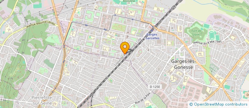 localisation de l'entreprise BZETANCHE  SARCELLES