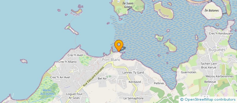 localisation de l'entreprise BZH 14 à PENVENAN