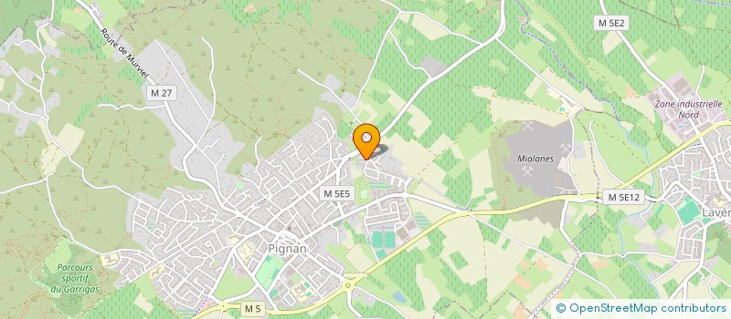 localisation de l'entreprise BZH BATIMENT à COURNONTERRAL