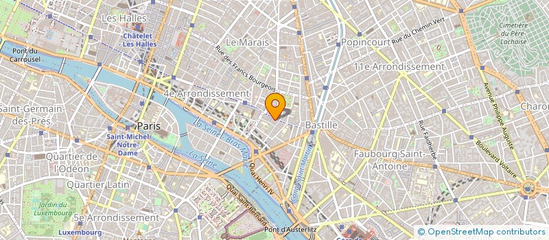 localisation de l'entreprise BZH FORMATION  PARIS