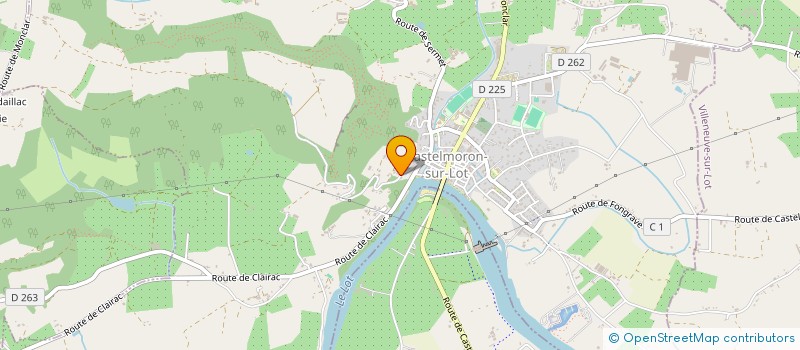 localisation de l'entreprise BZH HENNEBONT  CASTELMORON-SUR-LOT