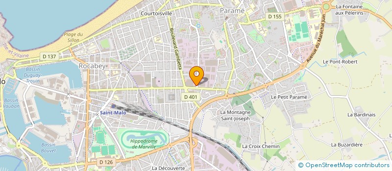 localisation de l'entreprise BZH SERVICES à SAINT-MALO