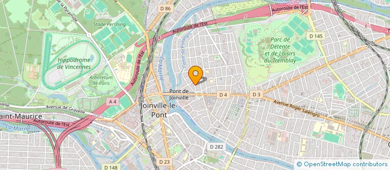 localisation de l'entreprise BZHOUSE à JOINVILLE-LE-PONT