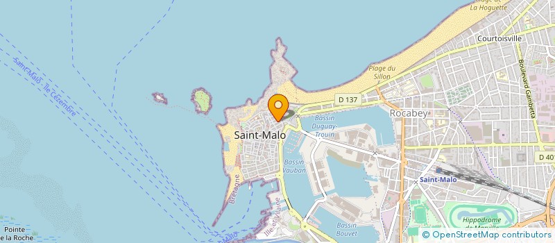 localisation de l'entreprise BZHOUSE  SAINT-MALO