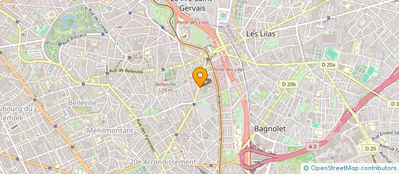 localisation de l'entreprise BZM  PARIS