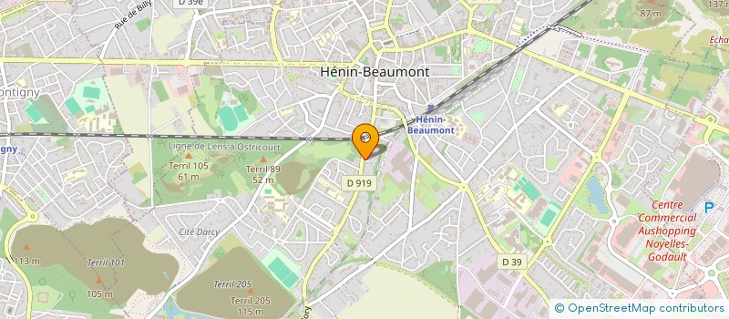 localisation de l'entreprise BZM LOCATION  HENIN-BEAUMONT