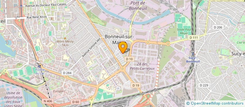 localisation de l'entreprise BZN CONSULTING  BONNEUIL-SUR-MARNE