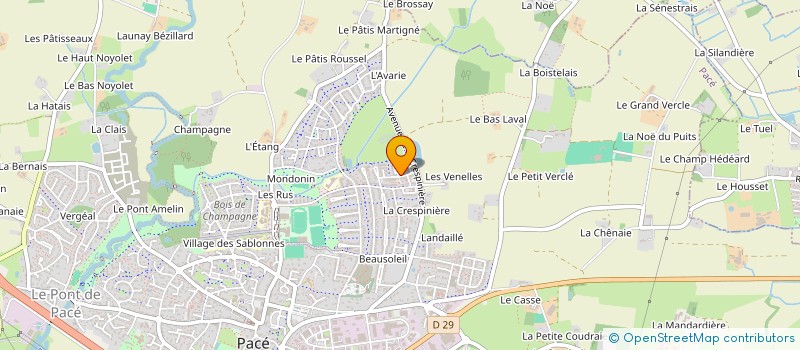 localisation de l'entreprise BZN INVESTISSEMENTS à PACE