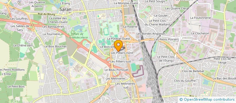 localisation de l'entreprise BZNOVA CONSULTING à SARAN