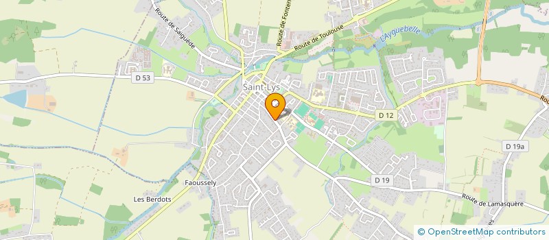 localisation de l'entreprise BZO GROUPE  SAINT-LYS