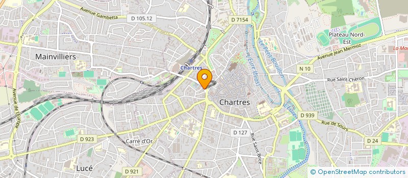 localisation de l'entreprise BZS à CHARTRES