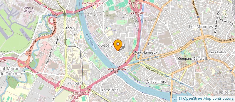 localisation de l'entreprise BZTELEC à TOULOUSE
