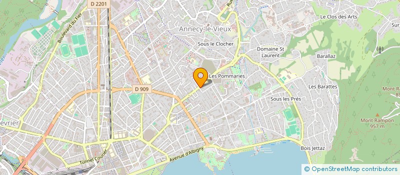 localisation de l'entreprise BZZ  ANNECY