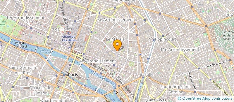 localisation de l'entreprise BZZIT  PARIS