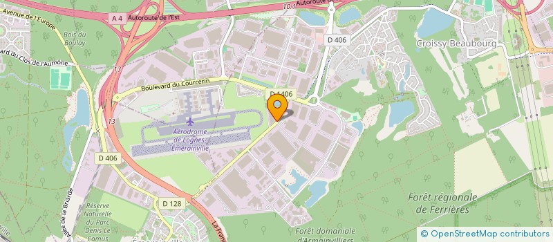 localisation de l'entreprise C 1 INTERNATIONAL SARL  CROISSY-BEAUBOURG