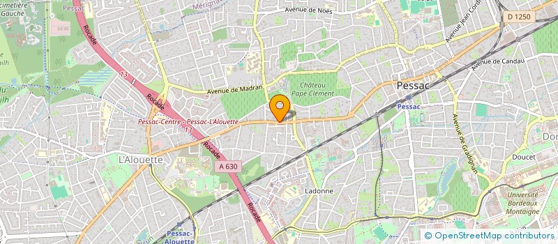 localisation de l'entreprise C 12HEURES à PESSAC