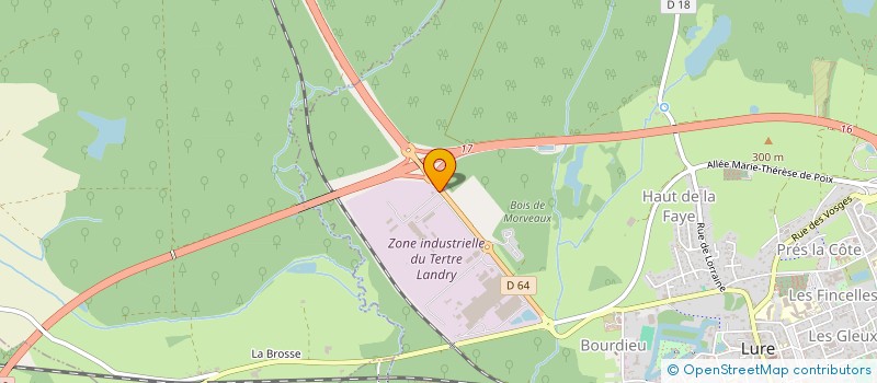 localisation de l'entreprise C 2  LURE