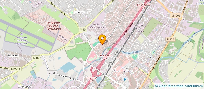 localisation de l'entreprise C+2 à TOULOUSE