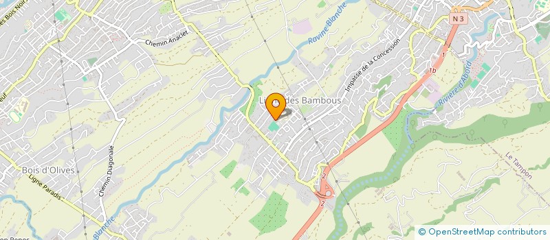 localisation de l'entreprise C 2 BAT ELEC à SAINT-PIERRE